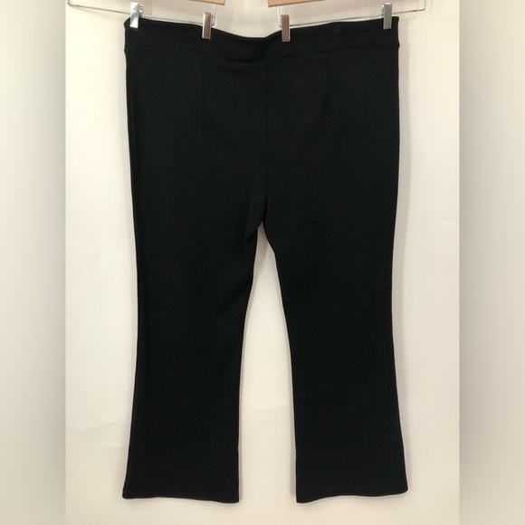 Pari Passu 7D (24 hourglass) flared leggings black modal plus size - Picture 11 of 13